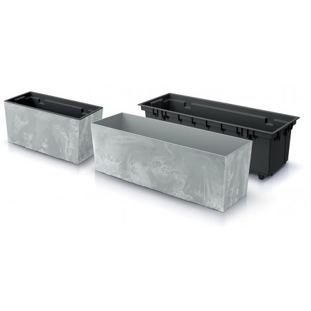 Truhlík Urbi Case Beton Effect 58 cm Marengo