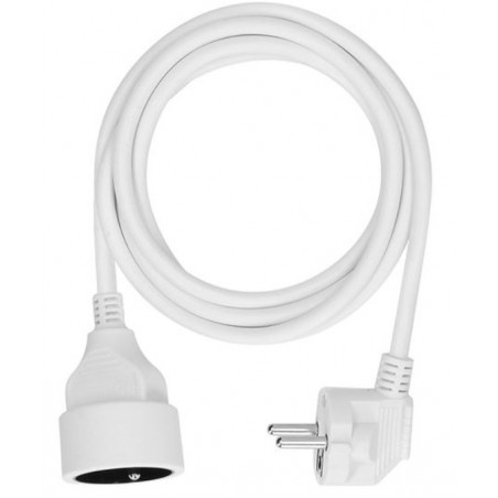 Prodlužovací přívod - spojka, 1 zásuvka 2 m Solight