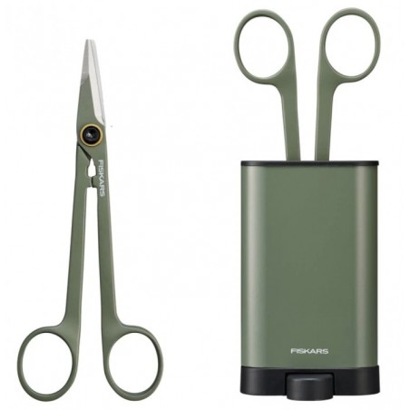 Fiskars Nůžky prostřihávací špičaté + pouzdro