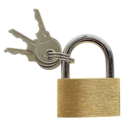 Zámek visací mosazný 25 mm