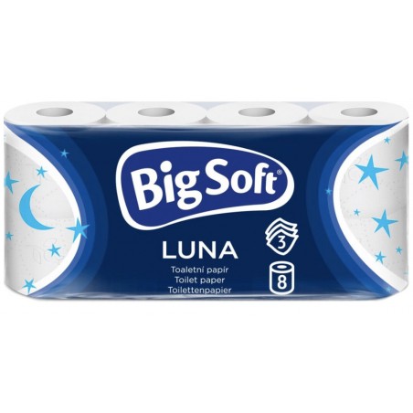 Big Soft Toaletní papír Luna 8 ks