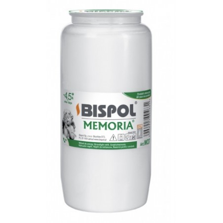 Náplň do hřbitovní lampy Memoria olejová 6,5 x 14 cm 310 g