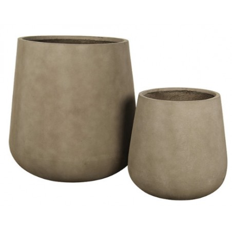 Květináč Sahara Brown 46 x 46 x 46 cm