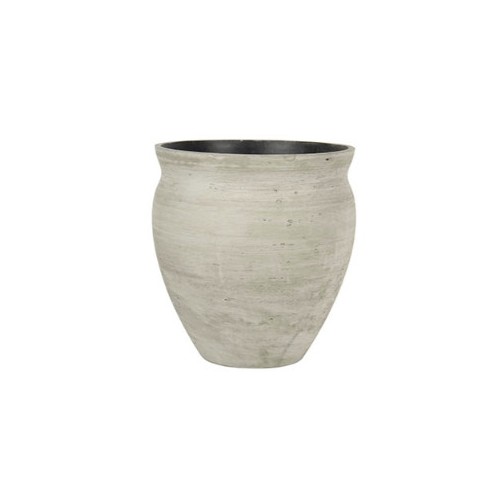 Květináč Muscat Natural Grey 38 x 38 x 39,5 cm
