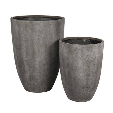 Květináč Koko Rustic Grey 52 x 52 x 72 cm