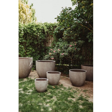 Květináč Yanni Brown 60 x 60 x 52 cm