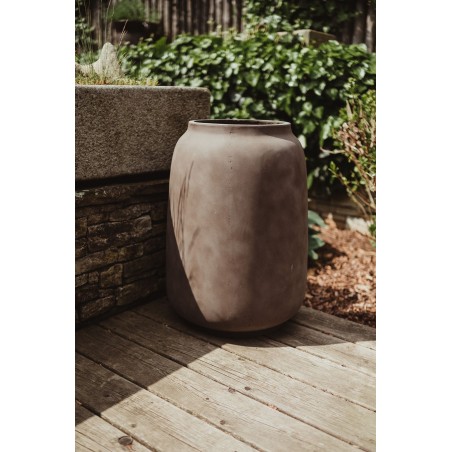 Květináč Wabi Brown 45,5 x 45, 5 x 63 cm