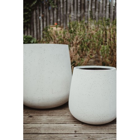 Květináč Sahara Antique White 66 x 66 x 67 cm