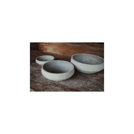 Květináč Oslo Natural Grey 45 x 45 x 16 cm