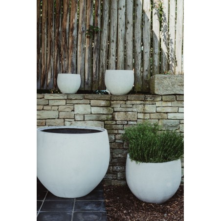 Květináč Oman Antique White 69 x 69 x 57 cm