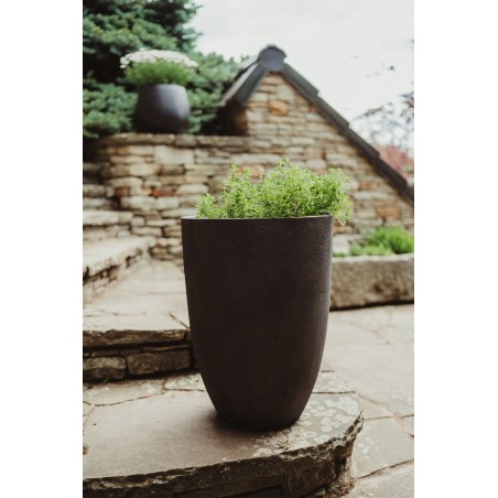 Květináč Koko Rustic Grey 52 x 52 x 72 cm