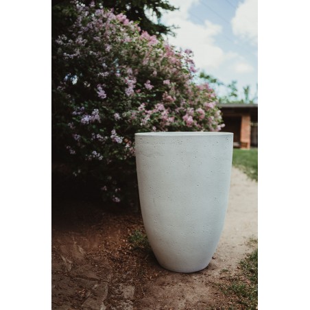 Květináč Koko Antique White 52 x 52 x 72 cm