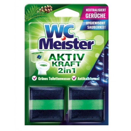 WC Meister Kostka do splachovače Vůně lesu 2 x 50 g