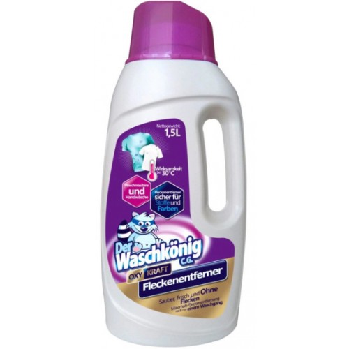 Der Waschkönig Oxy Kraft Odstraňovač skvrn 1500 ml