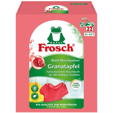 Frosch Prací prášek Color Granátové jablko 22 PD 1,45 kg