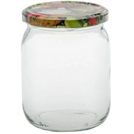 Sklenice zavařovací s víčkem  540 ml ¤ 82 mm 6 ks