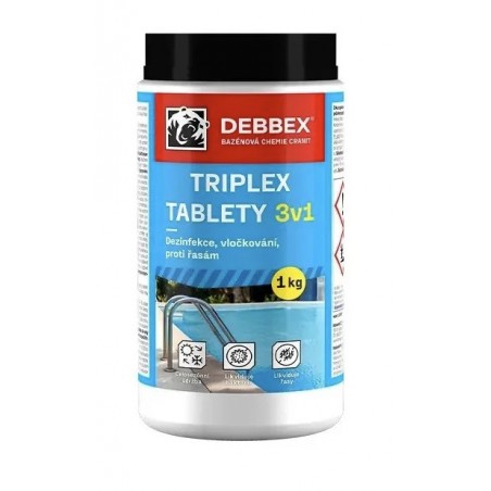 Cranit Triplex Tablety – dezinfekce, proti řasám, vločkování 1 kg
