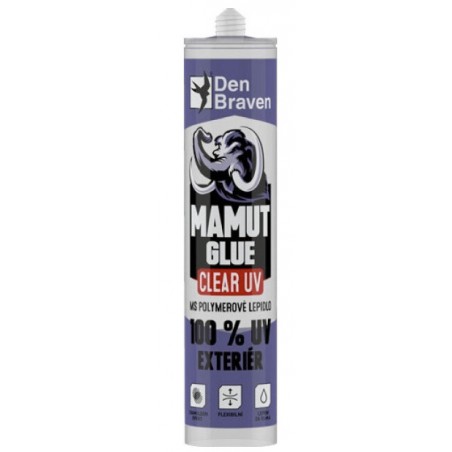 Den Braven Mamut Glue Clear UV 100 % Exteriér 290 ml