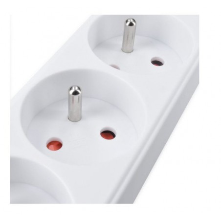 Prodlužovací kabel 3 zásuvky 2 m bílá Solight