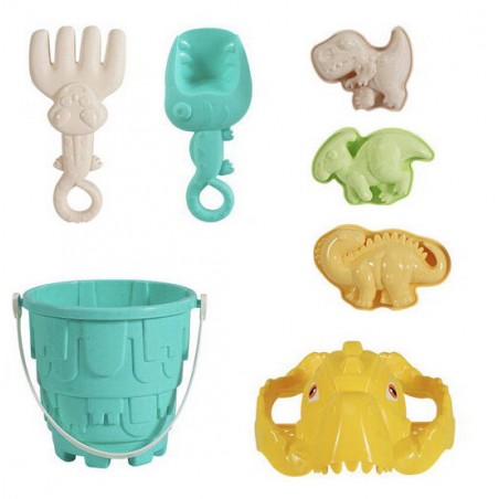 Sada na písek Dino 7 ks 12 x 13,5 cm