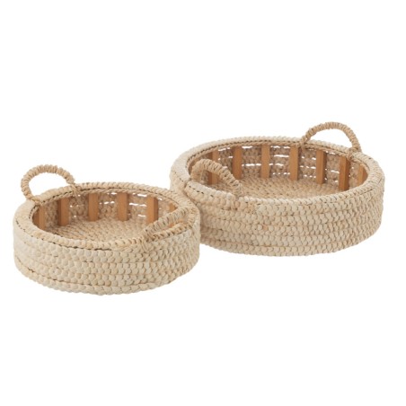 Tác z kukuřičných slupek 48 cm