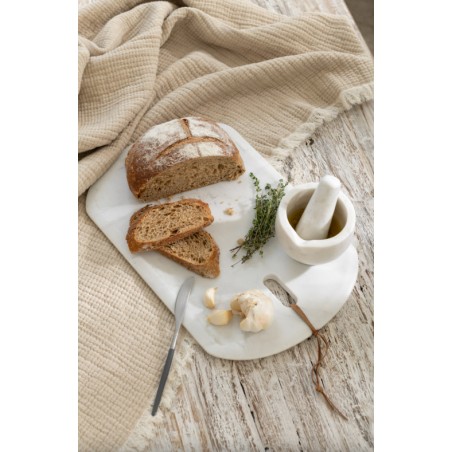 Prkénko mramorové bílé 45 x 30 x 2 cm