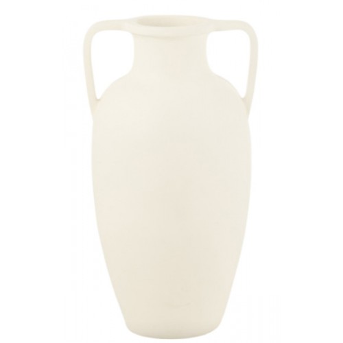 Váza keramika bílý mat 66 cm