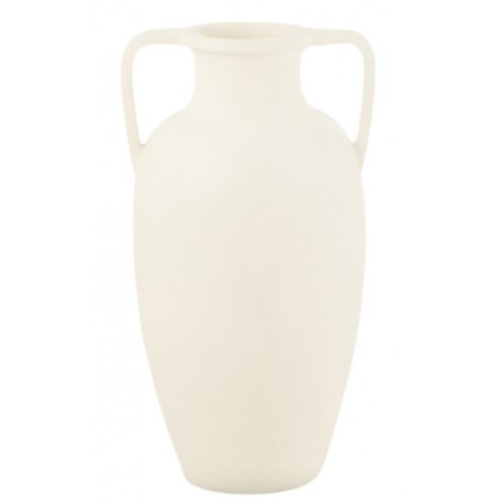 Váza keramika bílý mat 48 cm