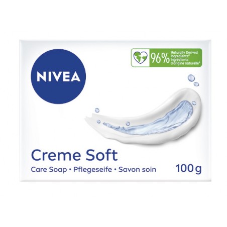 Nivea Creme Soft Tuhé mýdlo 100 g