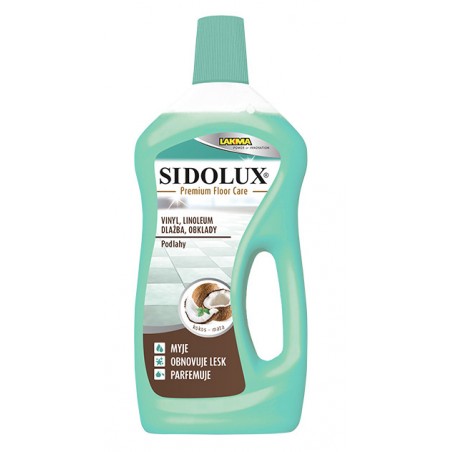 Sidolux Premium Floor Care Kokos a Máta Prostředek na mytí podlah vinyl, lino, dlažba 750 ml