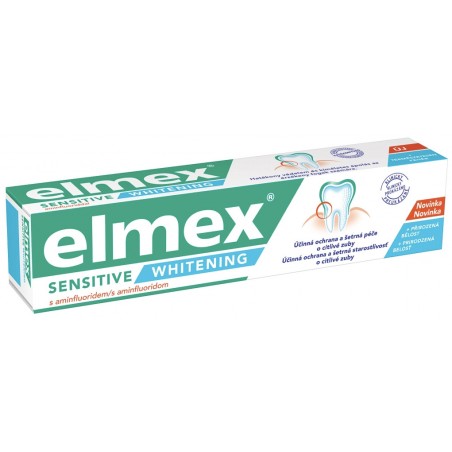 Elmex Sensitive Whitening Zubní pasta s bělícími účinky 75 ml