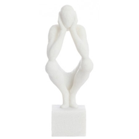 Ornament Livno krémový 15 x 13 x 40,5 cm