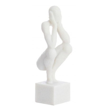 Ornament Livno krémový 15 x 13 x 40,5 cm