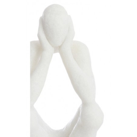 Ornament Livno krémový 15 x 13 x 40,5 cm