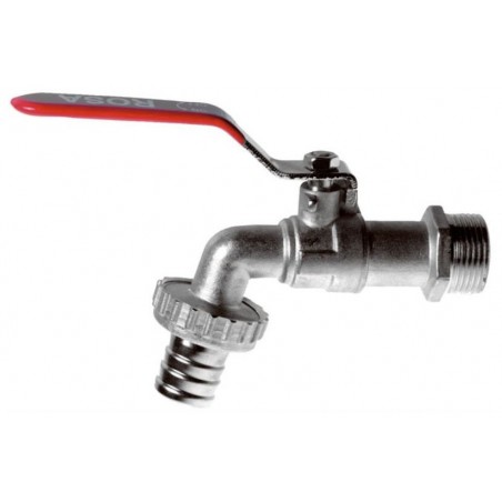 Ventil zahradní kulový s pákou 1/2" 3/4"