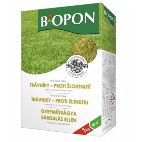 Bopon Hnojivo na trávník proti žloutnutí 1 kg