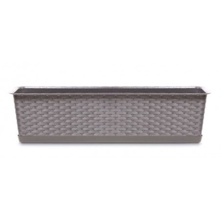 Truhlík s miskou Ratolla Case P mocca 58,7