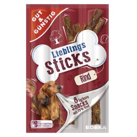 G&G Žvýkací tyčinky s hovězím 8 ks 88 g