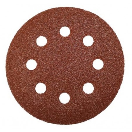 Brusný výsek s otvory (suchý zip) 115 mm P40 5 ks