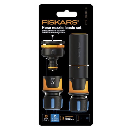 Fiskars Sada koncovek Comfort na hadice základní