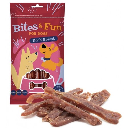 Akinu Bites & Fun Kachní prsa 85 g