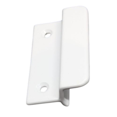 Madélko na balkonové dveře hliníkové široké bílé