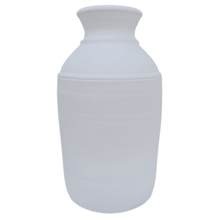 Keramická váza Diiwan bílá 30 x 15 cm