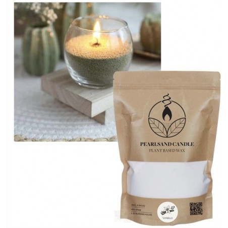 Písek voskový 400 g vanilka 4 knoty 15 cm