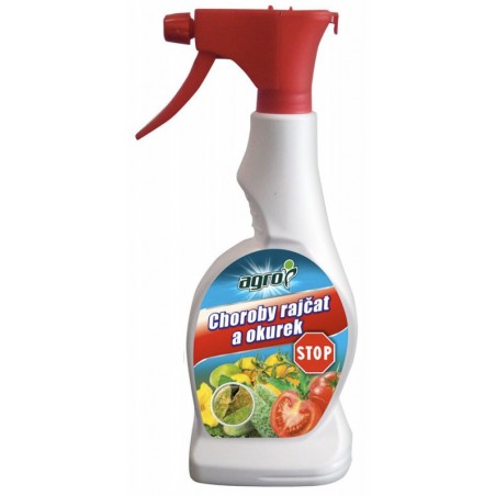 Fungicid Agro Stop RTD proti chorobám rajčat a okurek 500 ml
