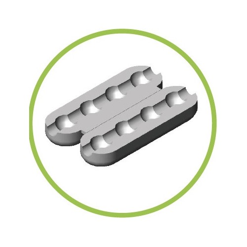 Spojka kuličkového řetízku horizontální žaluzie 5 ks