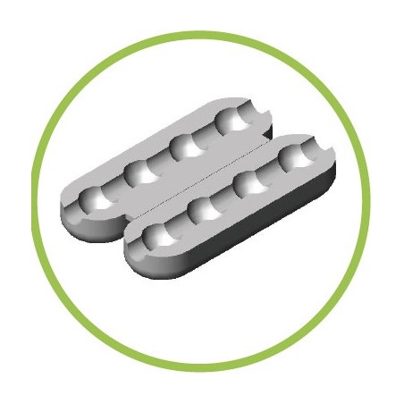 Spojka kuličkového řetízku horizontální žaluzie 5 ks