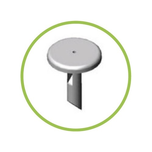 Kotvící kolík silonu žaluzie bílý 5 ks