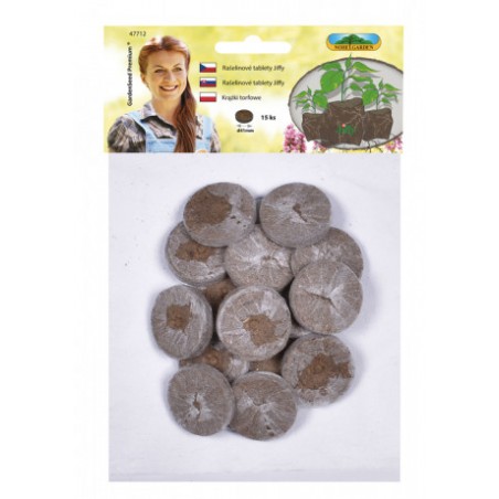 Tableta rašelinová 41 mm 15 ks