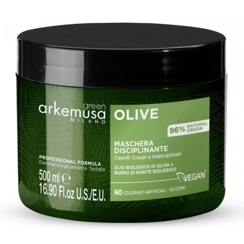 Arkemusa Green maska pro krepaté vlasy Olive 500 ml